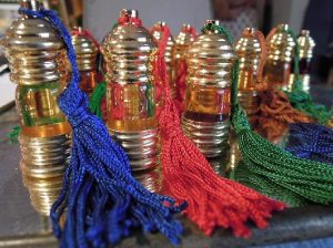 Flacons de parfums indiens