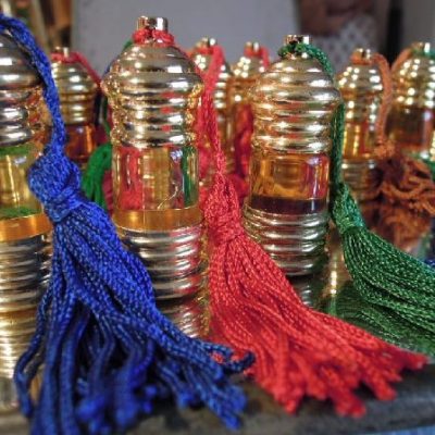 Flacons de parfums indiens