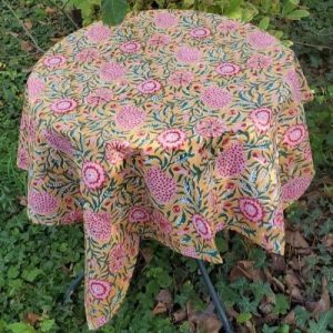 nappe carrée bistro imprimé afternoon