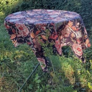 Nappe carrée bistro imprimé night