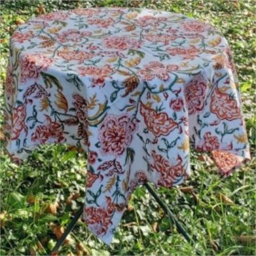 Nappe Bistrot imprimé "Spring"