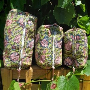 Trio de trousses de toilette