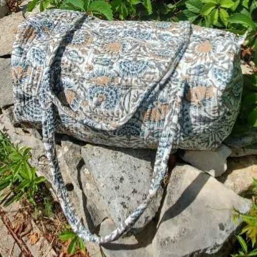 Sac en coton matelassé  Sac week-end