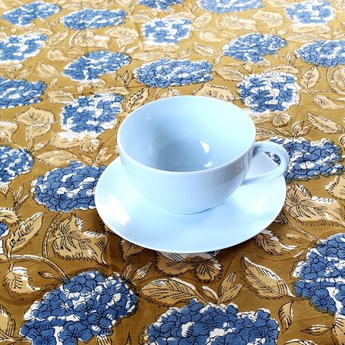 Nappe imprimé Hortensia