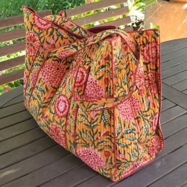 Tote bag imprimé Afternoon