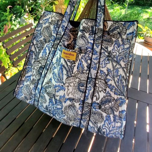 Tote bag imprimé Bluesea