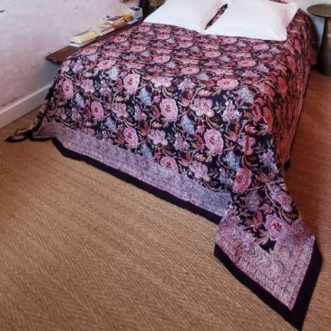 jeté de lit imprimé Night