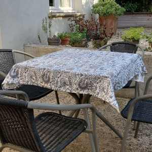 Nappe Bistrot imprimé "Rain"