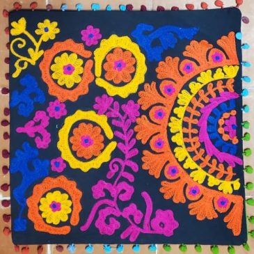 Housse de coussin Suzani