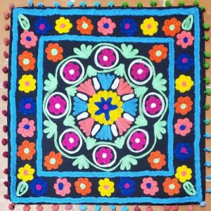 Housse de coussin Suzani