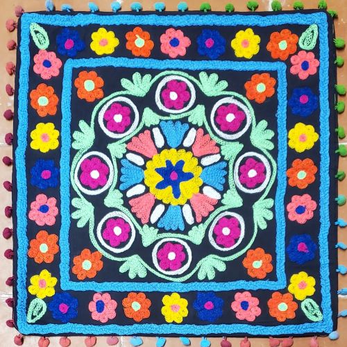 Housse de coussin Suzani