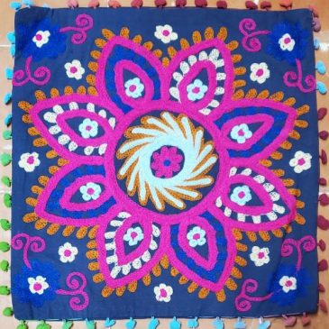 Housse de coussin Suzani