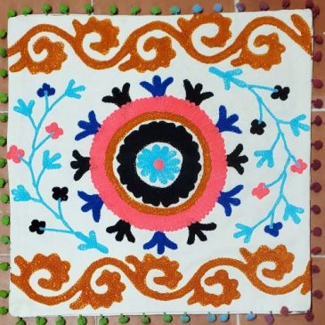 Housse de coussin Suzani