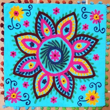 Housse de coussin Suzani