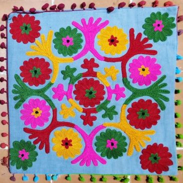 Housse de coussin Suzani