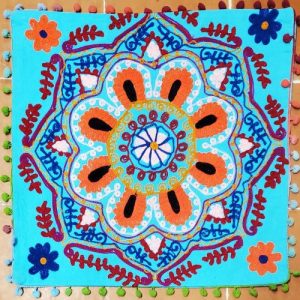 Housse de coussin Suzani