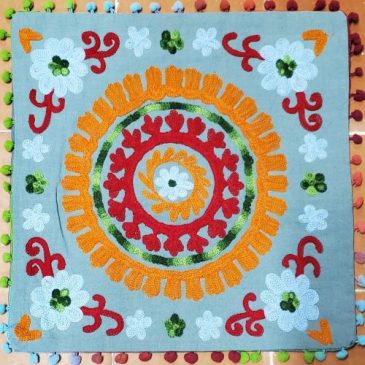 Housse de coussin Suzani