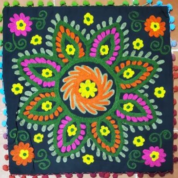 Housse de coussin Suzani