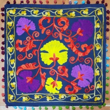 Housse de coussin Suzani