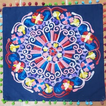 Housse de coussin Suzani