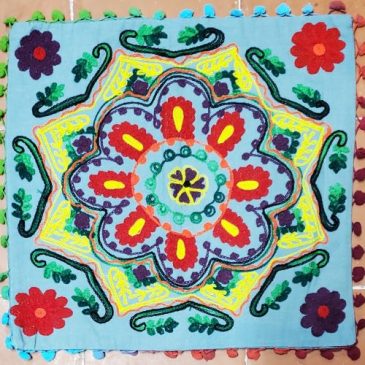 Housse de coussin Suzani