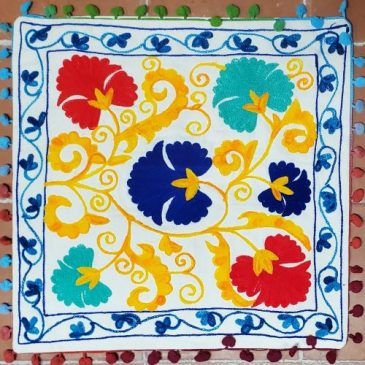 Housse de coussin Suzani